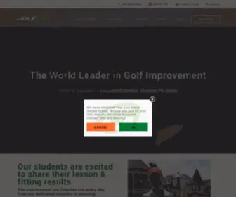 Golftec.com.sg(Golf lessons & custom club fitting) Screenshot