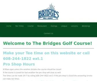 Golfthebridges.com(The Bridges Golf Course) Screenshot