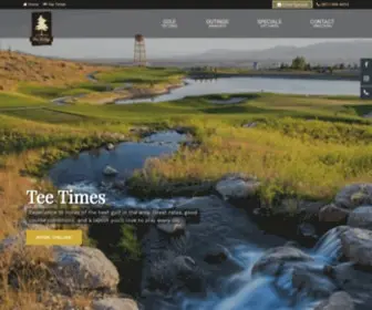 Golftheridgegc.com(The Ridge Golf Club) Screenshot