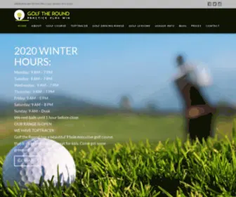 Golftheround.com(Golf the Round) Screenshot