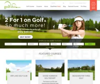 Golfthis.com(Golfthis) Screenshot