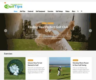 Golftips.website(Golf Tips) Screenshot