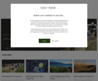 Golftoday.co.uk(Golf News) Screenshot