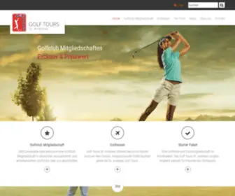 Golftour.de(Golf Tours St) Screenshot