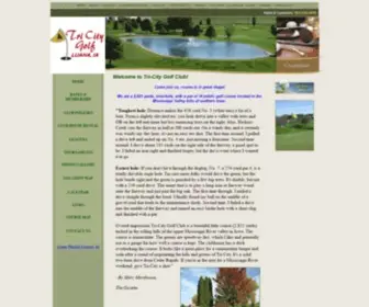 Golftricity.com(Tri City Golf) Screenshot