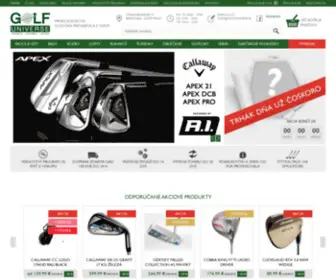 Golfuniverse.sk(Úvod) Screenshot