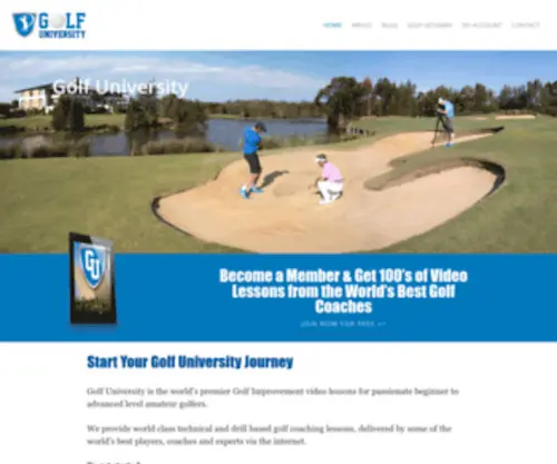 Golfuniversity.tv(Golfuniversity) Screenshot