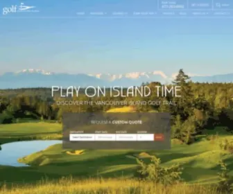 GolfVancouverisland.ca(Golf Vancouver Island) Screenshot