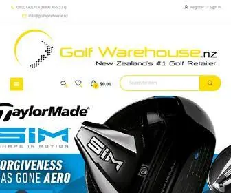 Golfwarehouse.nz(Golf Warehouse NZ) Screenshot