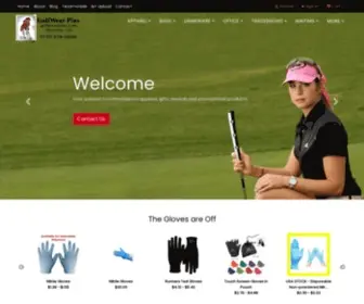 Golfwearplus.com(Promotional Products & Apparel) Screenshot