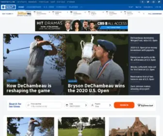 Golfweb.com Screenshot