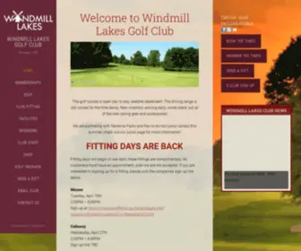 Golfwindmilllakes.com(Windmill Lakes Golf Club) Screenshot