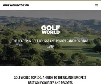 GolfWorldtop100.com(Today's Golfer) Screenshot