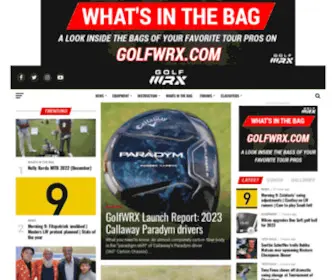 Golfwrx.com(Golf news) Screenshot