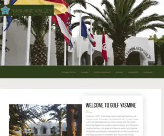 Golfyasmine.com(Golf Yasmine Valley Hammamet) Screenshot