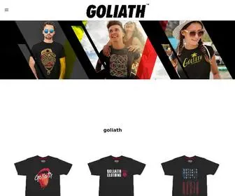 Goliathclothing.mx(Mexican Brand) Screenshot