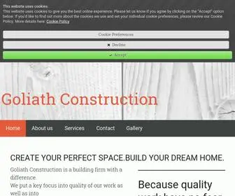 Goliathconstruction.co.uk(Goliath Construction) Screenshot