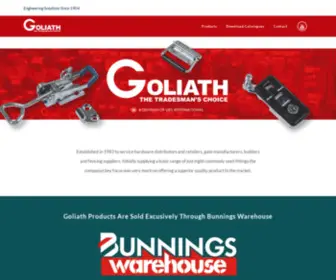 Goliathhardware.com.au(Goliath) Screenshot