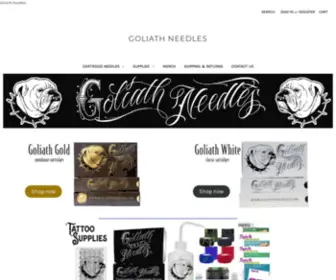 Goliathneedles.com(Goliath Needles) Screenshot