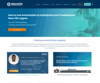 Goliathtechnologies.com(Embedded intelligence & automation) Screenshot