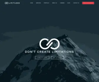 Golimitless.co.uk(Web Design) Screenshot