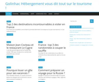 Golinhac-Hebergements.com(Golinhac) Screenshot