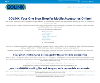 Golinx.com.au(Electrical device & Mobile Phone Accessories) Screenshot