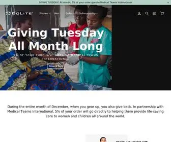 Golite.com(Outdoor Performance Clothing) Screenshot