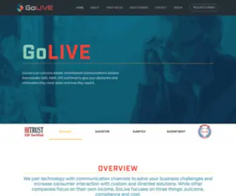 Golivesms.com(GoLive SMS) Screenshot