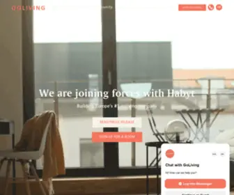 Goliving.eu(Coliving and furnished rooms) Screenshot