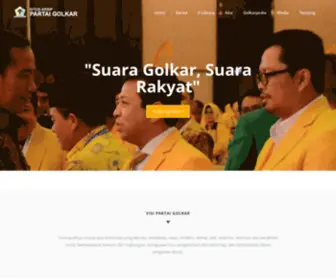 Golkar.or.id(Golkar Bangkit) Screenshot