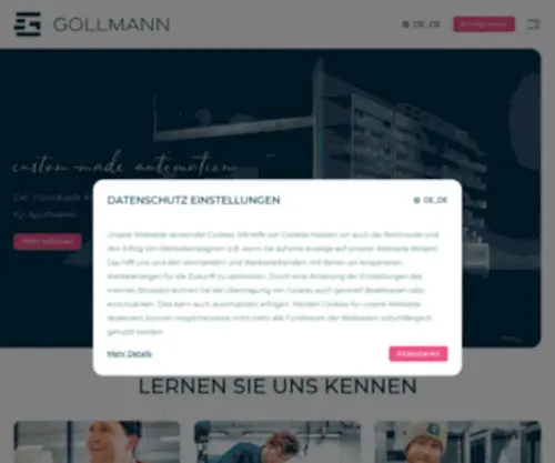 Gollmann.com(Individuelle Kommissionier) Screenshot