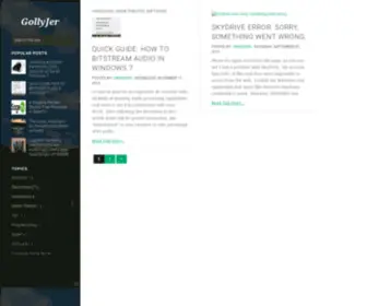 Gollyjer.com(GollyJer) Screenshot