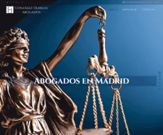 Golmedaabogados.com(Golmeda Abogados) Screenshot