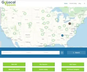 Golocalboom.com(Go Local Boom) Screenshot