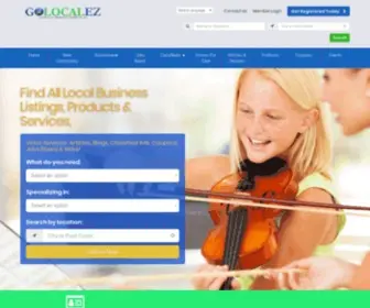 Golocalezservices.com(Local Business Directory) Screenshot