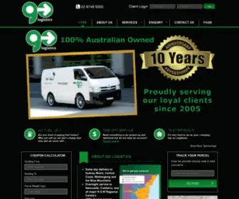 Gologistics.com.au(Go Logistics) Screenshot