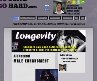 Golonggohard.com(Go Long Go Hard) Screenshot