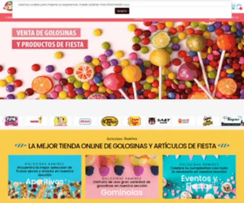 Golosinasramirez.com(Comprar chuches y golosinas) Screenshot