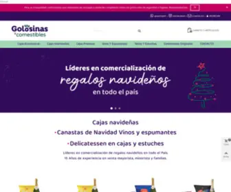 Golosinasycomestibles.com.ar(Golosinas y Comestibles) Screenshot