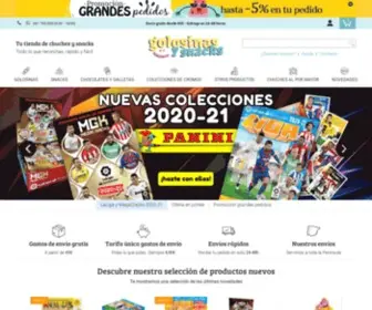 Golosinasysnacks.com(Chuches online) Screenshot