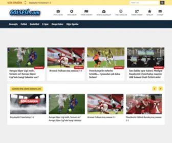 Golsesi.com(Gol Sesi) Screenshot