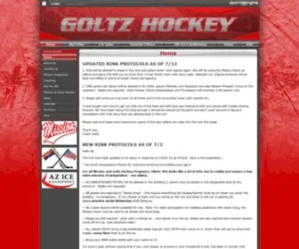 Goltzhockey.com(Goltz Hockey) Screenshot