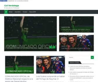 Golverdolaga.com(Gol Verdolaga) Screenshot