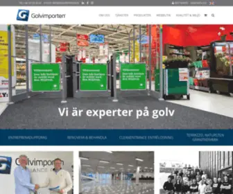 Golvimporten.se(Golvimporten Entrepenad) Screenshot