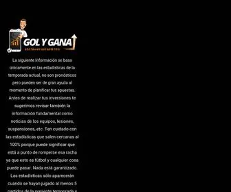 Golygana.com(Gol y Gana) Screenshot