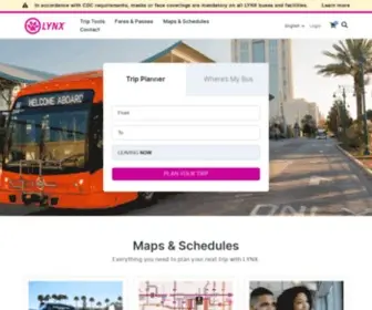 Golynx.com(Public Transportation in Orange) Screenshot