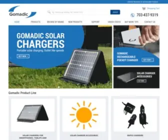 Gomadic.com(Chargers) Screenshot