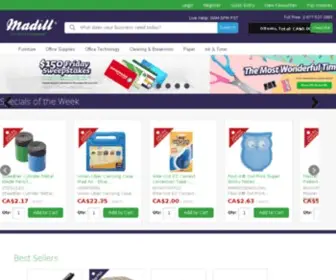 Gomadill.com(Office Supplies) Screenshot
