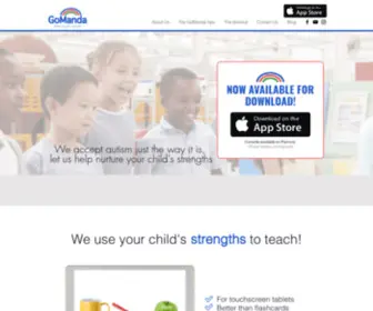 Gomanda.com(Autism) Screenshot
